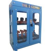 High visibility toolholders cabinet  ALL-EASY-07 with electronic open - dimensions W=800 D=450 H=1100