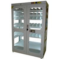 High visibility toolholders cabinet  ALL-EASY-31 with electronic open - dimensions W=1200 D=600 H=2000