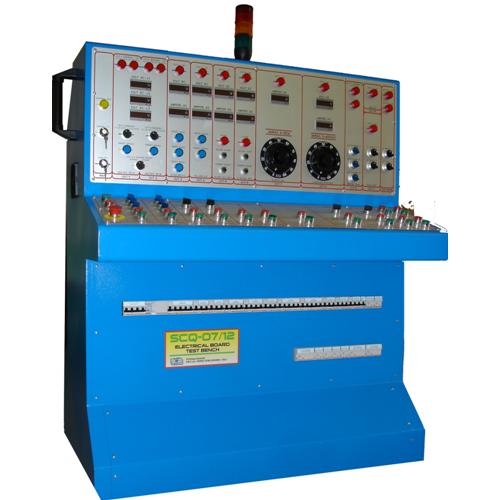 Test bench for electric board type SCQ-07/12